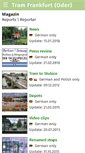 Mobile Screenshot of magazin.tram-ff.de